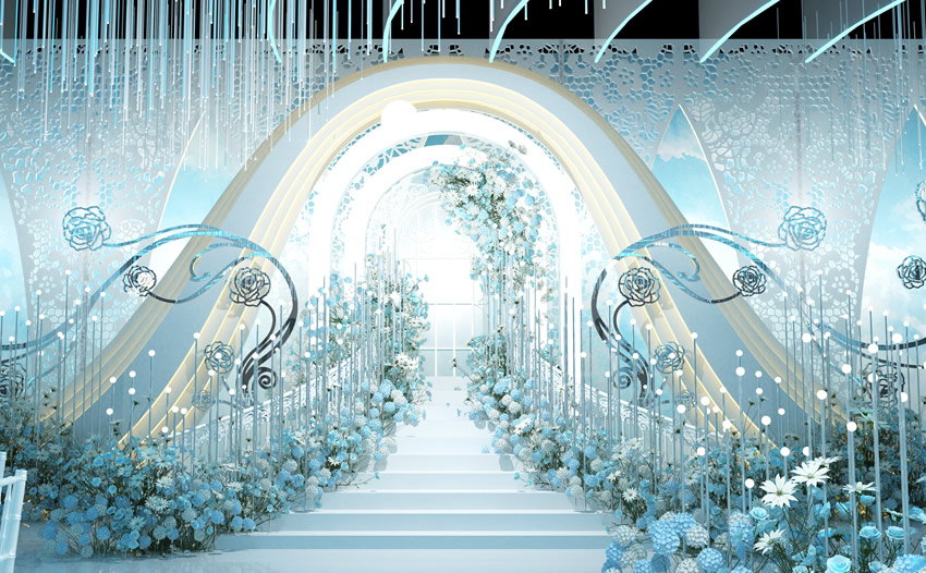 刚察釡香烙馍村水晶厅效果展示